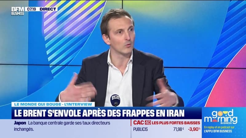 Le monde qui bouge - L'Interview : Le Brent s'envole après des frappes en Iran - 19/03
