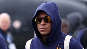 Kylian Mbappé avec les Bleus le 12 juin 2024