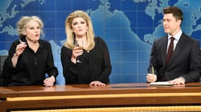 Kate McKinnon and Cecily Strong dans la peau de Brigitte Bardot et Catherine Deneuve