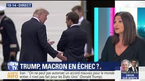 Nucléaire iranien: Macron qualifie d'"erreur" la décision de Trump