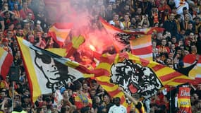 Des supporters de Lens