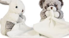 Ces doudous pour bébé de la marque Baby Nat font l'objet d'un rappel de produits.