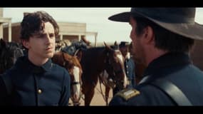 Découvrez en exclu le face-à-face entre Timothée Chalamet et Christian Bale dans "Hostiles"