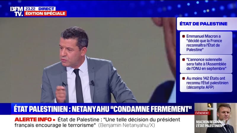 Annonce d'Emmanuel Macron sur la Palestine: 