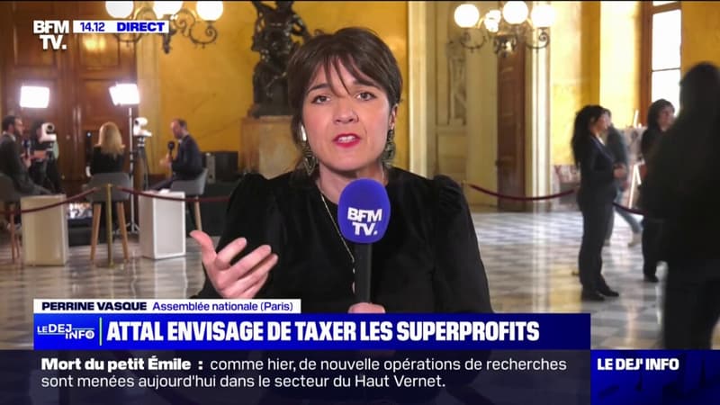 Déficit public: Gabriel Attal envisage de faire des propositions sur la taxation des superprofits