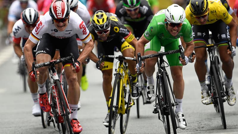 André Greipel et Mark Cavendish