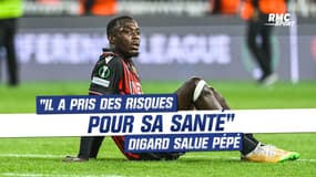 Nice : "Il a pris des risques pour sa santé", Digard salue l'investissement de Pépé