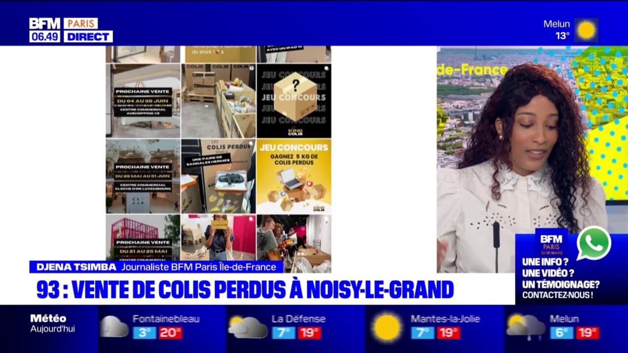 Ça se passe en Île-de-France: vente de colis perdus à Noisy-le-Grand et