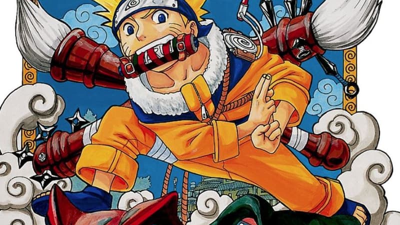 Couverture du premier tome de Naruto