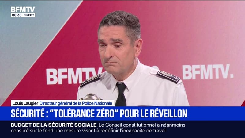 Réveillon du nouvel an: "Lorsqu'il y a des rassemblements de personnes, la première crainte est toujours celle de l'attentat", déclare Louis Laugier, directeur général de la Police Nationale