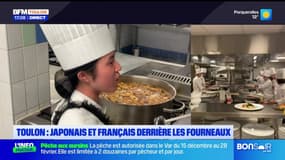 Toulon: les apprentis cuisiniers du lycée Anne-Sophie Pic reçoivent des homologues japonais