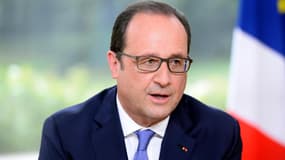 Le président de la République, François Hollande. 