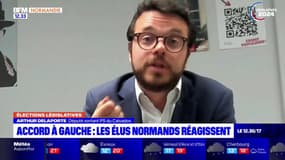 Calvados: le député PS sortant Arthur Delaporte réagit à l'union de la gauche