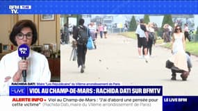 Viol sur le Champs-de-Mars: "Je m'étonne du silence assourdissant de la mairie de Paris" affirme Rachida Dati 