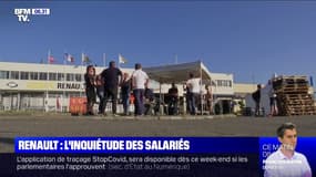 Menace de fermeture chez Renault: les salariés inquiets