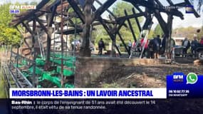 Bas-Rhin: le lavoir ancestral de Morsbronn-les-Bains restauré par des bénévoles