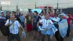 Football / Les Argentins, fous de Messi - 30/06