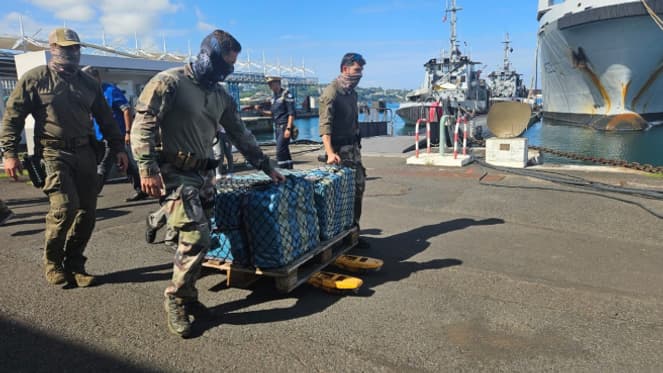 Une demi-tonne de cocaïne a été saisie sur un navire espagnol à Tahiti, lundi 23 décembre 2024