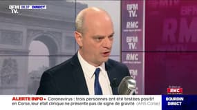 Coronavirus: "150 établissements scolaires sont fermés à l'heure actuelle" déclare Jean-Michel Blanquer