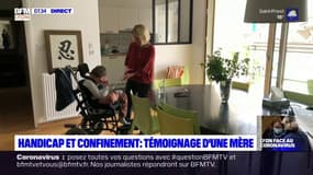 "Je note vraiment une régression": le témoignage d'Aline, confinée avec son garçon de 9 ans polyhandicapé