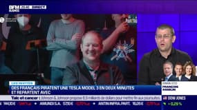 Des Français piratent une Tesla Model 3 en deux minutes et repartent avec - 05/04