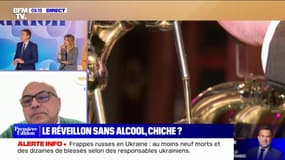 Réveillon sans alcool: "1 verre d'alcool ça demande à votre foie 2 heures pour être éliminé" indique Mickaël Naassila, président de la Société Française d'Alcoologie 