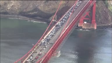 Le pont du Golden Gate à San Francisco, le 15 avril 2024. 