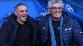Luis Enrique et Marc Madiot
