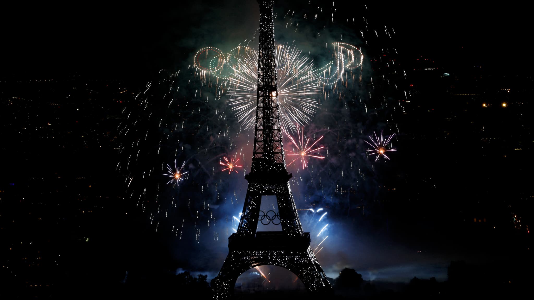 Juillet Les Images Du Feu D Artifice Paris