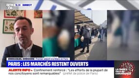 "Sur les marchés ouverts, si les règles ne sont pas respectées, nous prendrons les décisions" Premier adjoint à la Mairie de Paris