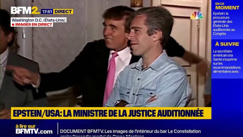 "Il n'existe aucune preuve que Donald Trump ait commis un crime": la procureure générale des États-Unis nie toute proximité avec Jeffrey Epstein