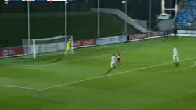 L'une des deux boulettes de Luca Zidane