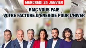 Le mercredi 25 janvier, RMC vous rembourse vos factures énergétiques pour l’hiver 