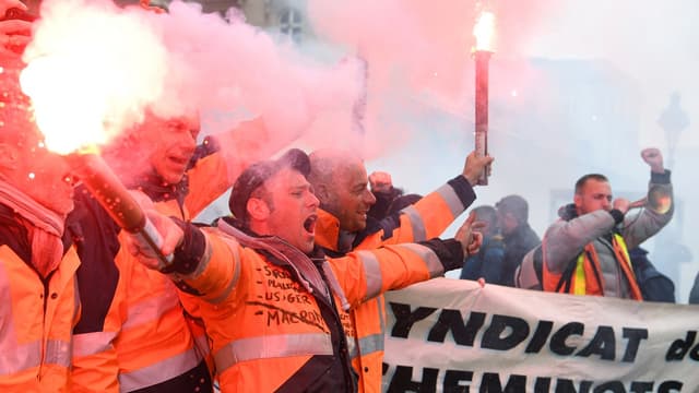 Les cheminots entament leur grève dans cinq jours.