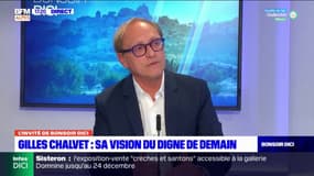 Gilles Chalvet, candidat à la mairie de Digne-les-Bains, souhaite que la commune profite "de la démétropolisation pour récupérer des populations actives"