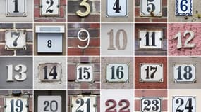 Des numéros comme calendrier