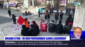 Grand Lyon : 10 000 personnes sans logement
