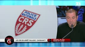 À la Une des GG : Les CRS en arrêt maladie : Est-ce choquant ? - 22/09