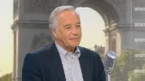 François Rebsamen, le ministre du Travail, sur le plateau de BFMTV, le 15 mai 2014.