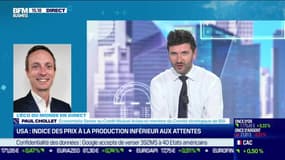 Paul Chollet (Crédit Mutuel Arkéa) : indice des prix à la production inférieur aux attentes aux USA - 15/11 