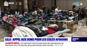 Lille: appel aux dons pour les exilés Afghans