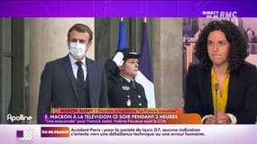 "Il fait campagne aux frais du contribuable et sans le dire": Manon Aubry tacle Emmanuel Macron avant son interview sur TF1
