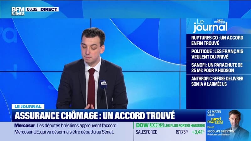 Assurance chômage : un accord trouvé