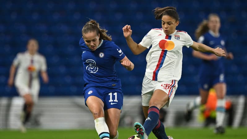 Chelsea-OL : Reiten face à Cascarino