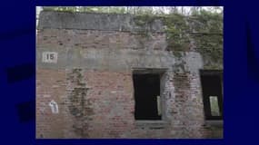 L'ancienne maison du dirigeant nazi Hermann Göring dans laquelle ont été retrouvés cinq squelettes en février 2024, située près de la ville de Kętrzyn, dans le nord-est de la Pologne. 