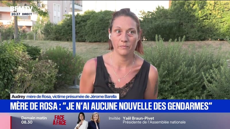 "Je continuerai à me battre pour que les lois passent et protègent nos enfants", déclare Audrey, mère de Rosa, victime présumée de Jérôme Barella