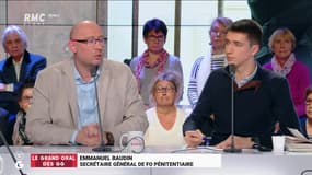 Le Grand Oral d'Emmanuel Baudin, secrétaire général de FO Pénitentiaire - 07/03