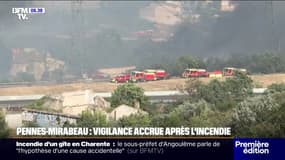 Un incendie aux Pennes-Mirabeau a parcouru 11 hectares et mobilisé 400 pompiers 