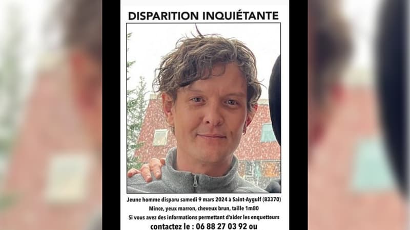 L'avis de recherche d'un jeune homme porté disparu depuis le samedi 9 mars à Fréjus dans le quartier de Saint-Aygulf (Var).