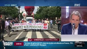 "Société injuste", "réforme floue": Christelle, auditrice RMC, soutient les grèves